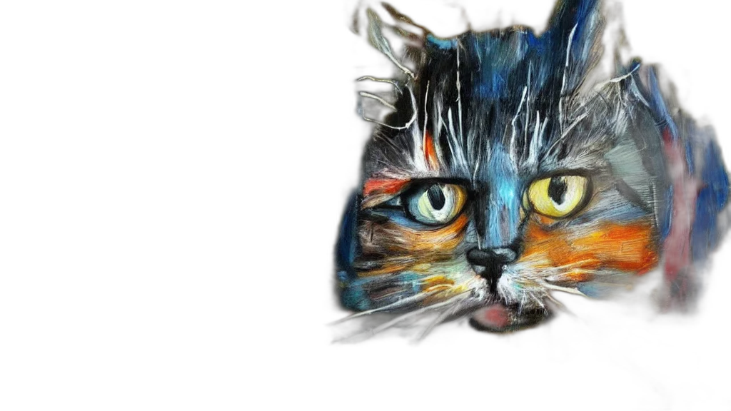 animal, face, mask, watercolor, photorealistic, concept art, oil painting, original transparent PNG cut-out