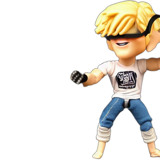 weapon, 3d render, concept art, pixel art, cartoon, action, figure, skinny transparent PNG cut-out