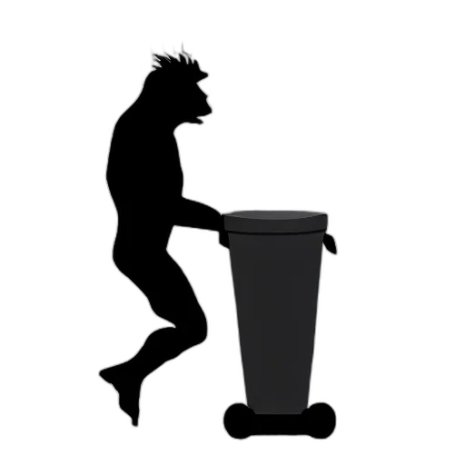 furniture, creature, robot, animal, concept art, 3d render, photorealistic, sasquatch transparent PNG cut-out