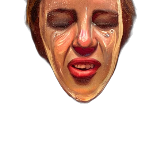 mask, face, creature, crown transparent PNG cut-out