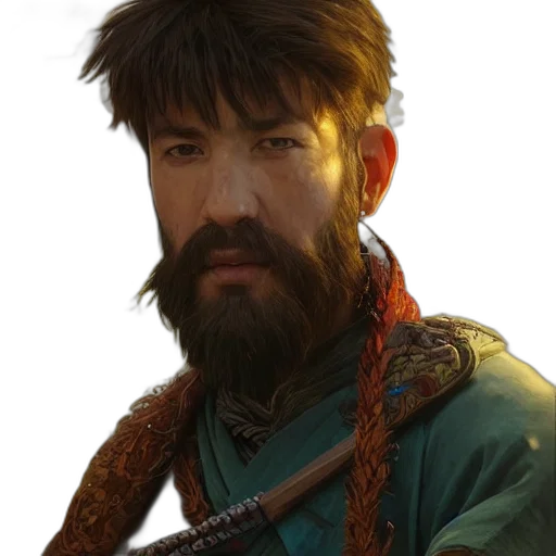 staff, face, sword, dragon transparent PNG cut-out