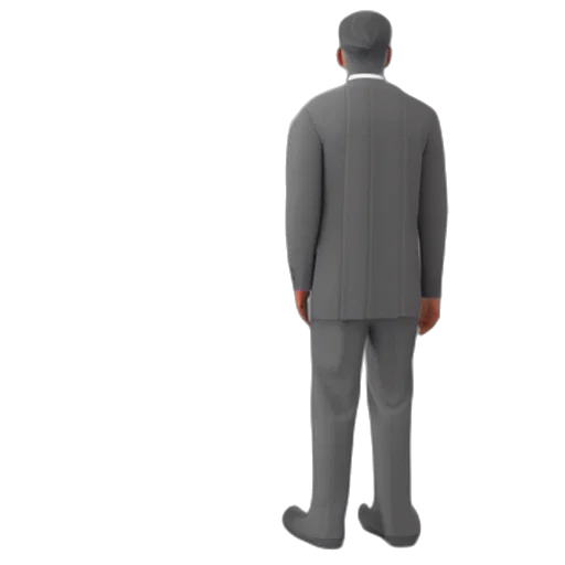 jacket, staff, dress, robot transparent PNG cut-out