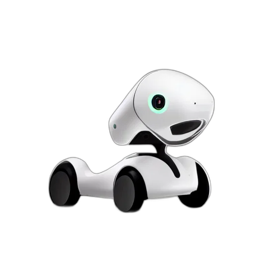 robot, car, animal, staff, 3d render, concept art, cartoon, apple transparent PNG cut-out