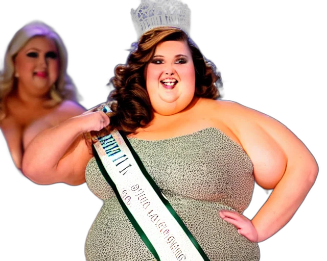 crown, dress, gorgeous, fat transparent PNG cut-out