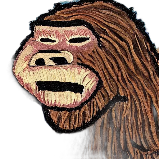 hair, mask, creature, face transparent PNG cut-out
