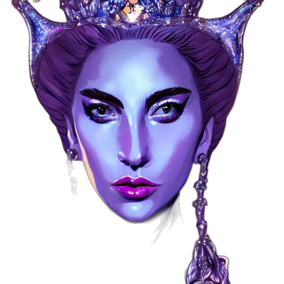 crown, jewelry, mask, face transparent PNG cut-out