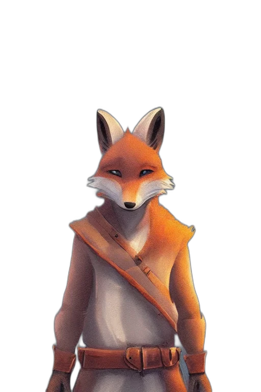 staff, animal, jacket, mask, concept art, fantasy art, watercolor, pixel art transparent PNG cut-out