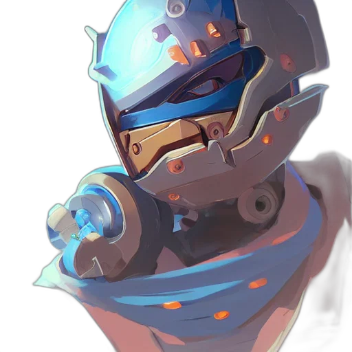 robot, mask, weapon, face transparent PNG cut-out