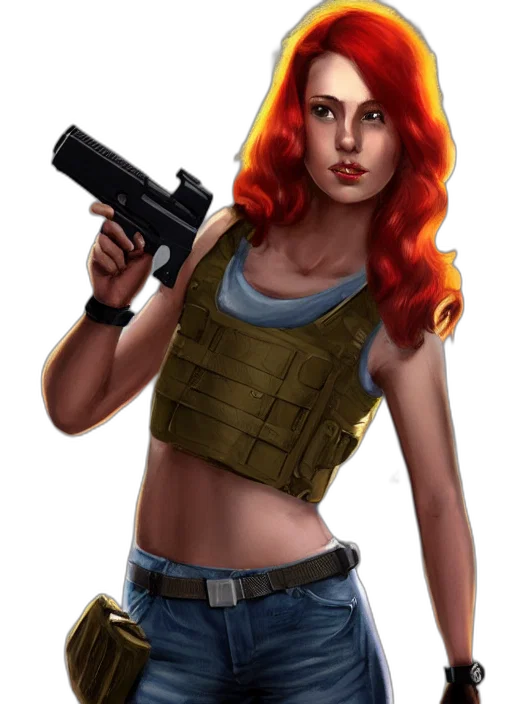 weapon, comic book art, concept art, fantasy art transparent PNG cut-out