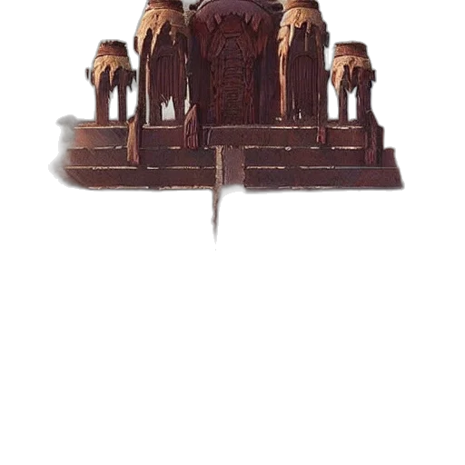 furniture, crown, staff, sword, concept art, 3d render, fantasy art, pixel art transparent PNG cut-out