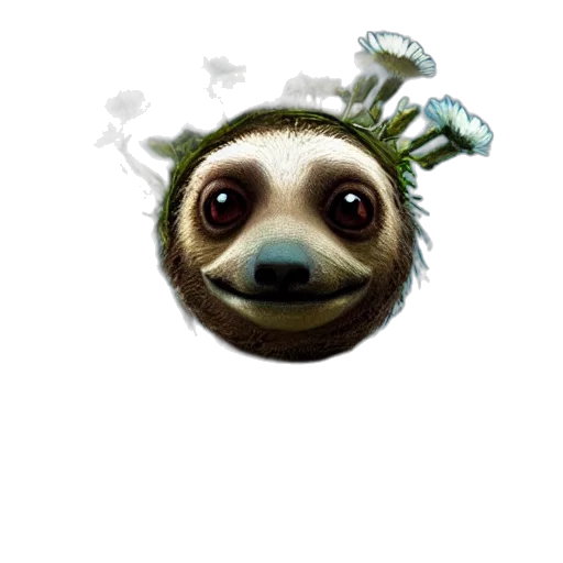 creature, animal, staff, mask transparent PNG cut-out