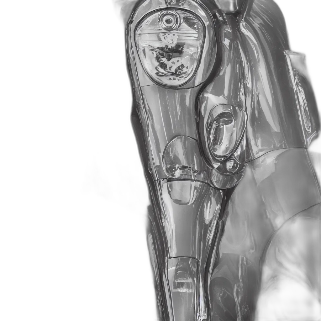 robot, bottle, mask, face transparent PNG cut-out