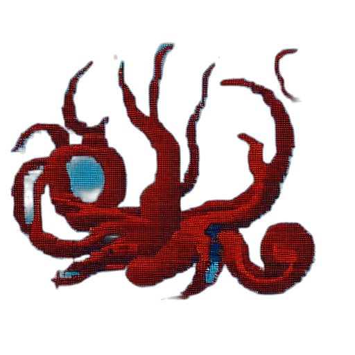 creature, staff, crown, animal, pixel art, concept art, 3d render, fantasy art transparent PNG cut-out