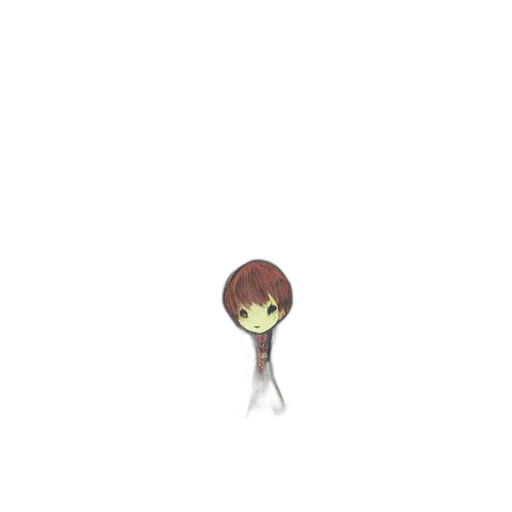staff, creature, hair, robot transparent PNG cut-out