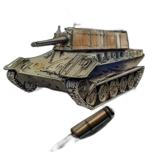 weapon, car, concept art, photorealistic transparent PNG cut-out