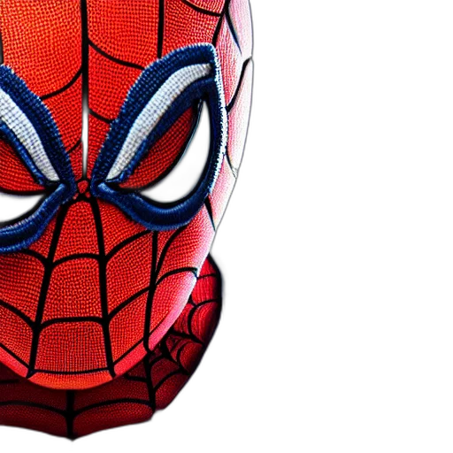 mask, face, 3d render, comic book art, concept art, photorealistic, closeup, photograph transparent PNG cut-out