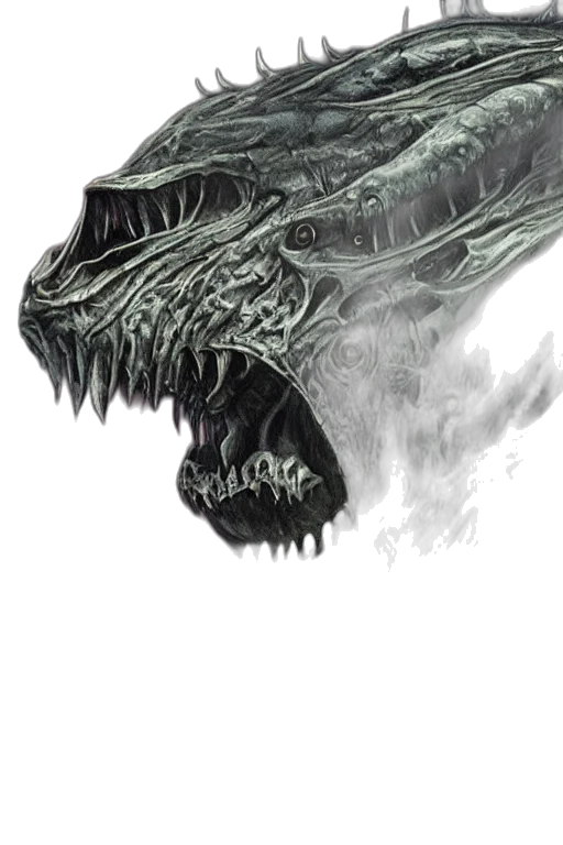 dragon, creature, mask, face transparent PNG cut-out