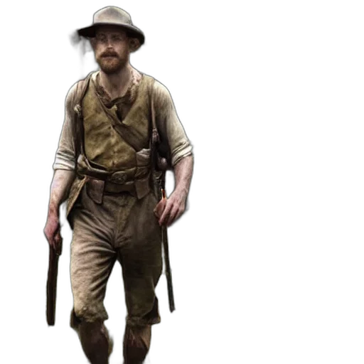 staff, hat, weapon, animal transparent PNG cut-out
