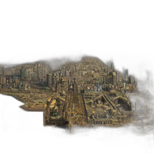 concept art, photorealistic, 3d render, fantasy art transparent PNG cut-out