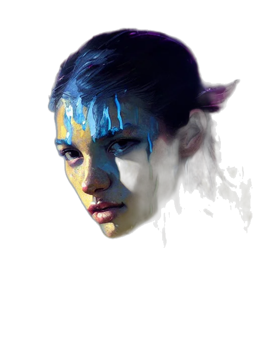 face, dragon, mask, creature transparent PNG cut-out