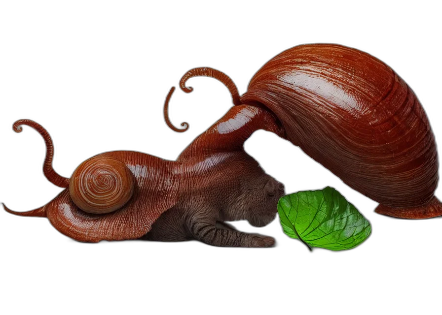 animal, hair, creature, food, photorealistic, concept art, 3d render, fantasy art transparent PNG cut-out