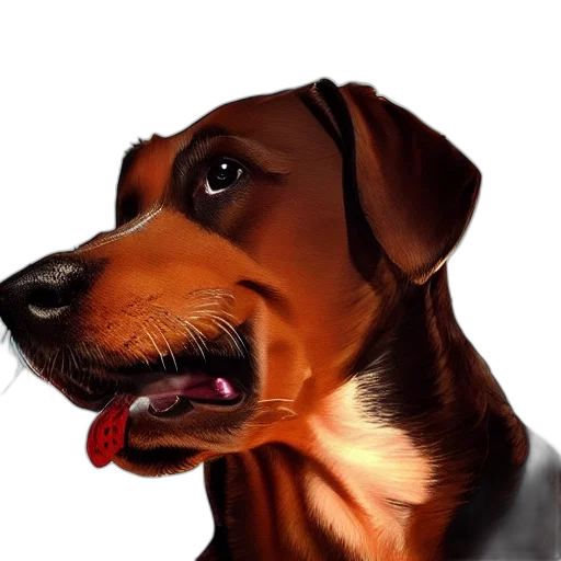 animal, face, staff, photorealistic transparent PNG cut-out