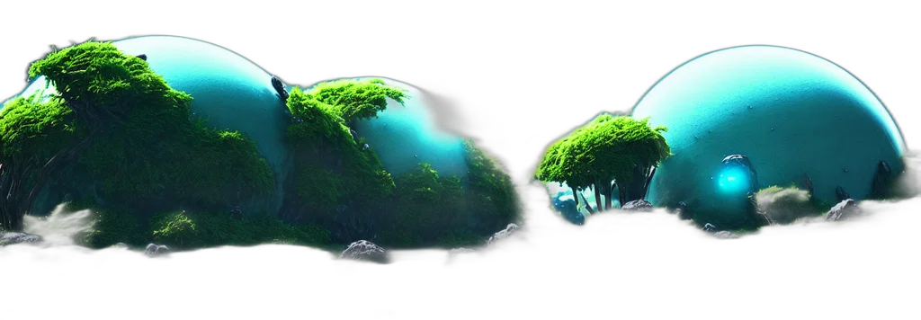 tree, 3d render, concept art, fantasy art transparent PNG cut-out