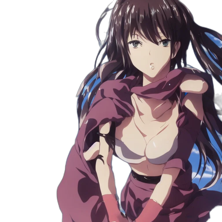 dress, anime, fantasy art, concept art transparent PNG cut-out