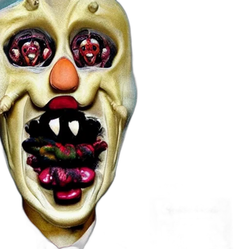 mask, face, creature, concept art transparent PNG cut-out