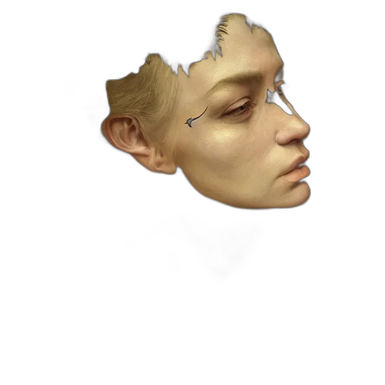 face, mask, crown, staff transparent PNG cut-out
