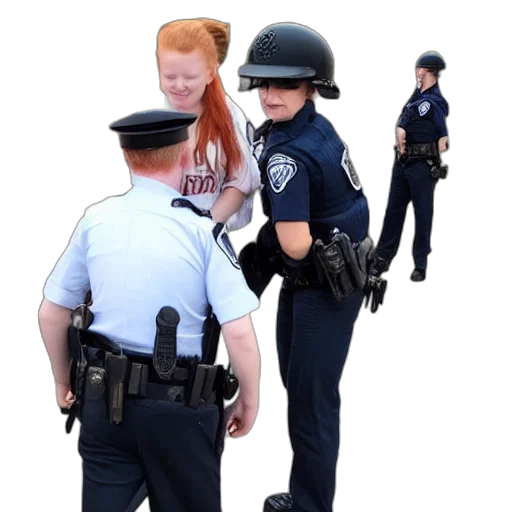 weapon, staff, face, jacket transparent PNG cut-out