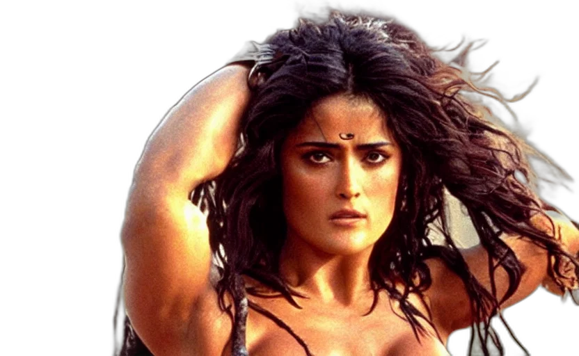 epic, photo, muscular, salma transparent PNG cut-out