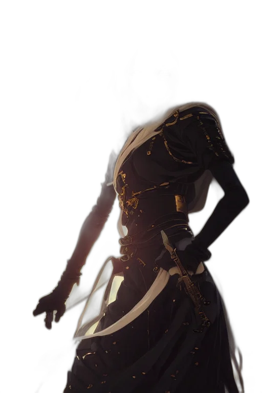 sword, dress, weapon, staff transparent PNG cut-out