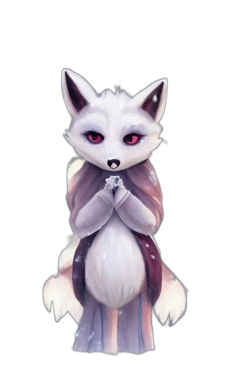 staff, creature, animal, mask, fantasy art, concept art, watercolor, pixel art transparent PNG cut-out