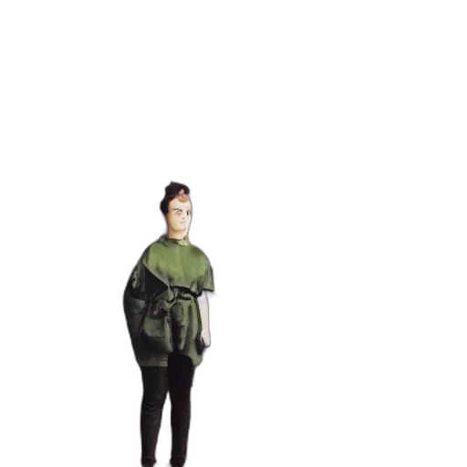 jacket, creature, animal, staff transparent PNG cut-out