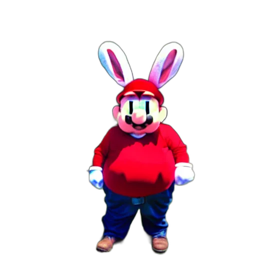 animal, hat, creature, weapon, pixel art, 3d render, concept art, cartoon transparent PNG cut-out
