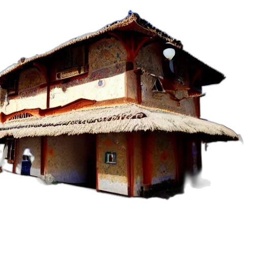 building, staff, umbrella, furniture transparent PNG cut-out