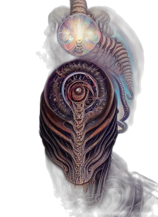 mask, face, creature, hair transparent PNG cut-out