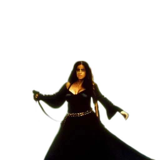 dress, staff, jewelry, concept art transparent PNG cut-out