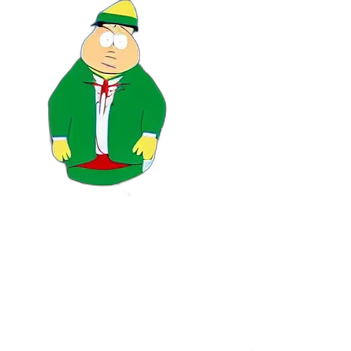 jacket, hat, staff, animal transparent PNG cut-out
