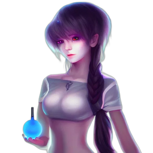 robot, staff, dress, bottle transparent PNG cut-out