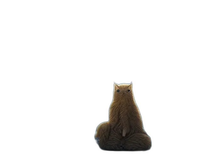 animal, hair, creature, staff transparent PNG cut-out