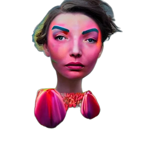 face, crown, jewelry, mask transparent PNG cut-out