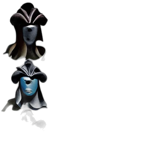 robot, mask, jewelry, crown, 3d render, concept art, cartoon, pixel art transparent PNG cut-out