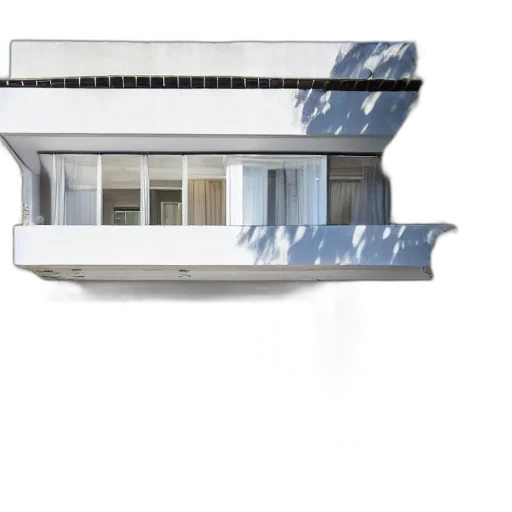 building, furniture, umbrella, robot transparent PNG cut-out
