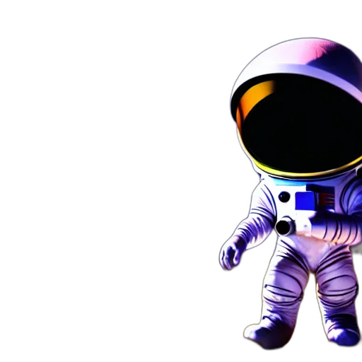 robot, staff, mask, concept art, 3d render, pixel art, cartoon, outer space transparent PNG cut-out