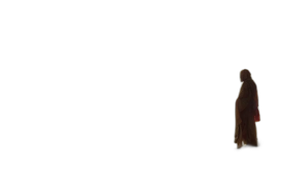 hair, staff, jacket, dress transparent PNG cut-out