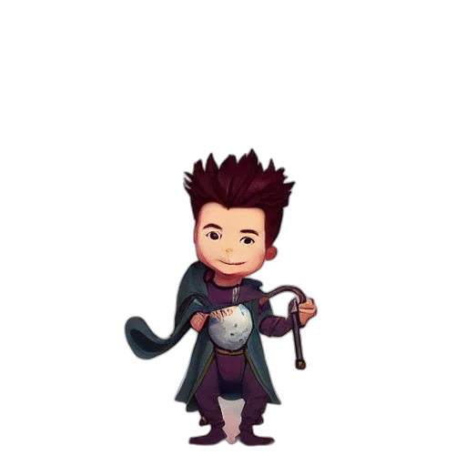 staff, sword, weapon, dragon, pixel art, concept art, fantasy art, cartoon transparent PNG cut-out