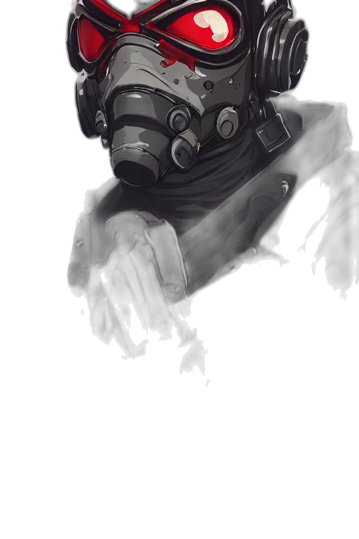 mask, robot, face, weapon transparent PNG cut-out