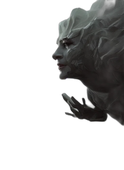 dragon, creature, mask, face, concept art, fantasy art, photorealistic, 3d render transparent PNG cut-out